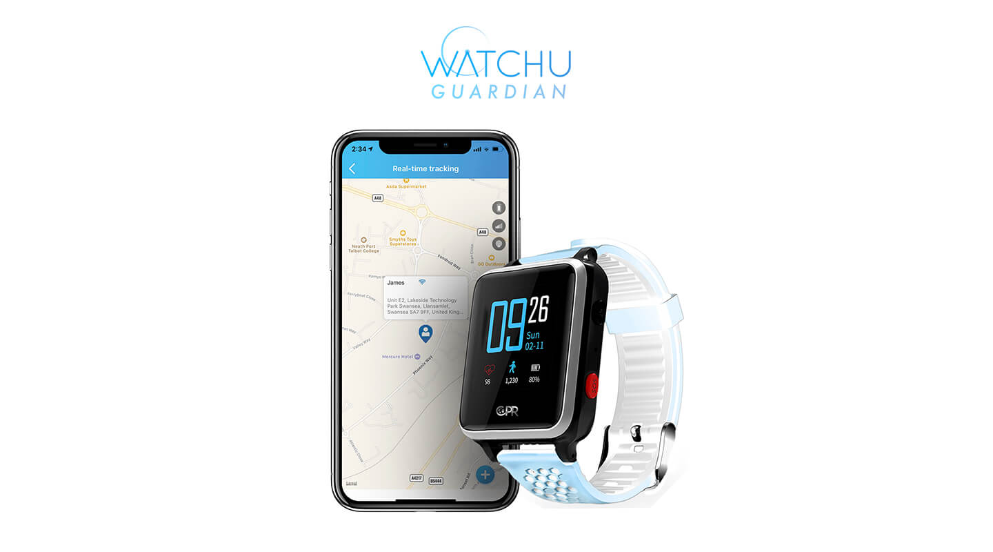 Watchu Kids tracker watch gps phone child tracking device WATCHU.